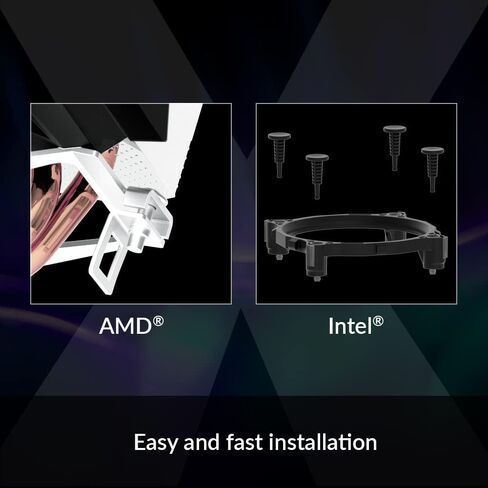 ARCTIC Freezer 7 X - Dispositivo di raffreddamento CPU Multi-Compatibile Compatto, Ventola PWM 100 mm, Compatibile con Intel e AMD, 300-2000 RPM (controllato da PWM), Pasta termica MX-2 Pre-applicata in Kuwait