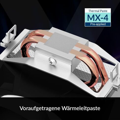 Freezer Arctic 7 X Co-مبرد وحدة المعالجة المركزية المتعددة المتوافقة مع التشغيل المستمر ، مروحة 100 مم ، متوافقة مع Intel & AMD ، 300-2000 دورة في الدقيقة ، MX-4 ، LGA1700 متوافق in Kuwait