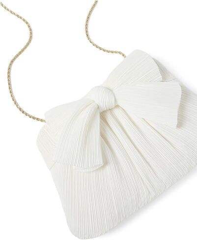 Loeffler Randall Rayne Pleated Bow Clutch in Saudi Arabia