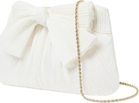 Loeffler Randall Rayne Pleated Bow Clutch in Saudi Arabia