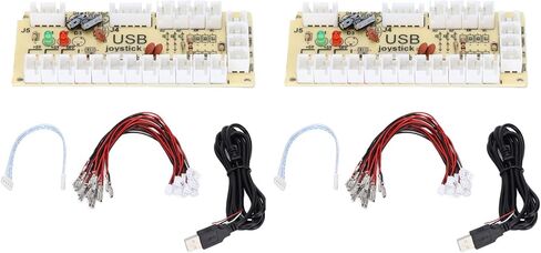 وحدة تحكم اللعبة ، USB Encoder Zero تأخير USB إلى أزرار عصا التحكم للكمبيوتر الشخصي لـ MAME لـ Retro (QM070913 (شخصان)) in Kuwait