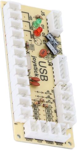 وحدة تحكم اللعبة ، USB Encoder Zero تأخير USB إلى أزرار عصا التحكم للكمبيوتر الشخصي لـ MAME لـ Retro (QM070913 (شخصان)) in Kuwait