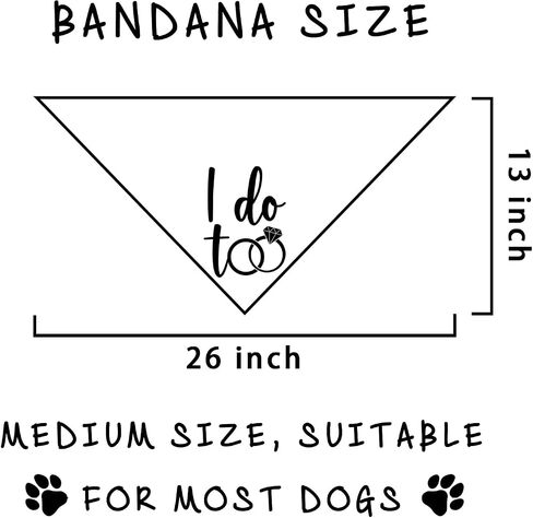 My Humans are Getting Married Dog Bandana Pet Dog Engagement Wedding Announcement Photo Props Accessories for Pet Dog Lovers Gifts in Kuwait