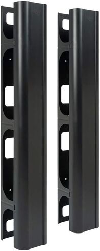 ICC Vertical Metal Channel for 7' Rack, Side or Center Mount, 6" W x 6" D, Two 7 ft. Sets (Four 40" Pcs.) in Saudi Arabia