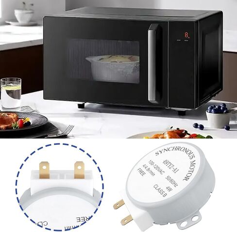 The Lord of the Tools 1pc 120V AC Microwave Turntable Synchronous Motor Spindle Turntable Motor 11002014000014 TYJ50-8A19 Compatible with Solo Microwave Oven 4/4.8 RPM in Saudi Arabia