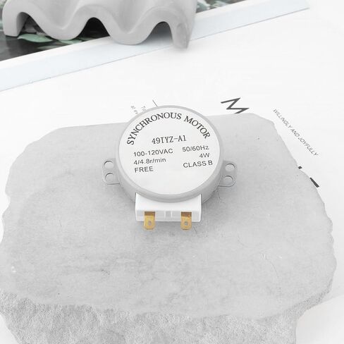 The Lord of the Tools 1pc 120V AC Microwave Turntable Synchronous Motor Spindle Turntable Motor 11002014000014 TYJ50-8A19 Compatible with Solo Microwave Oven 4/4.8 RPM in Saudi Arabia
