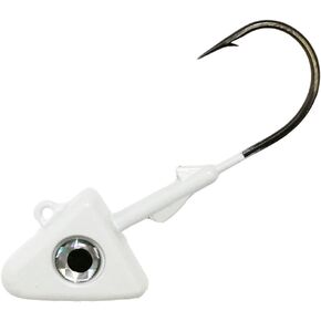 Shad Jig Heads 4oz Mustad Hook 32786 9/0 6 Packs White