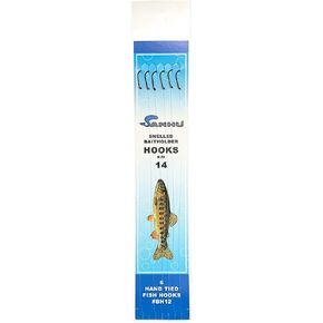 Baithholder Snelled Hooks - Size # 14-20 حزم - البند # 205