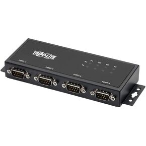 Tripp Lite 1-Port USB to Serial Adapter Converter, RS-422/RS-485 USB to DB9, Built-in FTDI Chipset (U208-001-IND)