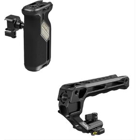SmallRig Camera Handle Kit, with Push-Button Rotating NATO Side Handle and Top Handle Kit, for Camera Cage Kit Rig