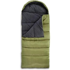 Guide Gear -15 Degree Fleece Lined Sleeping Bag for Adults and Kids Warm Winter Cold Weather Lightweight Portable for Camping, Backpacking, Hiking, Outdoors