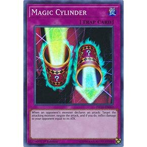 Yu-Gi-Oh! - Magic Cylinder - INCH-EN060 - Super Rare - 1st Edition - Infinity Chasers