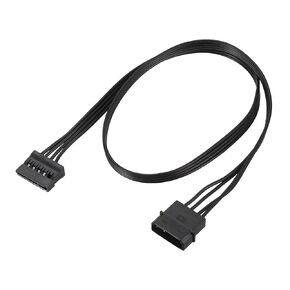 Meccanixity 4 دبوس الذكور IDE إلى كابل محول محول الطاقة التسلسلي ATA 220 مم/8.7 "محرك الأقراص الثابتة HDD SSD كابل ، حزمة 2