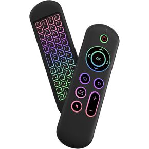 Mini Bluetooth 5.2 Keyboard 2.4G Wireless Air Mouse Backlight Voice Remote Control for Computer Laptop Android TV Box Smart TV