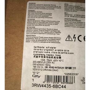 1pcs New 3RW4435-6BC44 Sealed in Box 3RW44356BC44 Expedited 3RW4435-6BC44 with Warranty