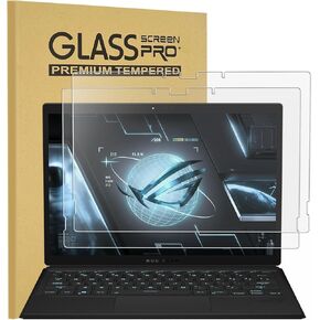 Keanboll 2 Pack 9H صلبة حامي شاشة زجاجية مُتدلة لعام 2025 Asus Rog Flow Z13 GZ302 (13.4 "جهاز كمبيوتر محمول)-مضاد للخلع ، متيح للغاية ، ملائم بدقة (طراز 2025 حصري)