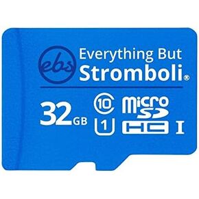 Everything But Stromboli 32GB MicroSD Memory Card Plus Adapter (10 Pack) Class 10, U1, UHS-1, TF Bulk Micro SD Cards for Compatible Dash Cam, GPS, Home Security Cam, Computer, Raspberry Pi, GPS Device