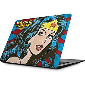 Skinit Decal Laptop Skin Compatible with MacBook Air 13.3 (2010-2017) - Officially Licensed Warner Bros Wonder Woman Vintage Profile Design