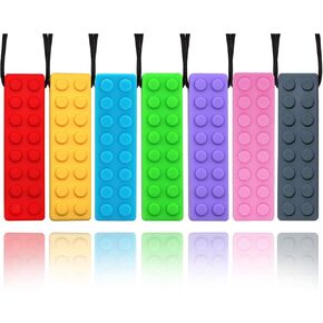 Maberry Sensory Chew Necklace for Boys Girls Adults, 2 Pack Silicone Chewy Pendant Jewelry. in Kuwait