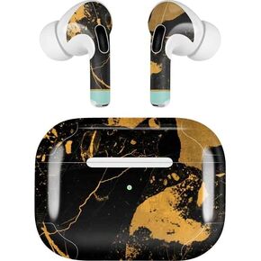Skinit Skinit Audio Audio Skin متوافق مع Apple Airpods Pro (2rd Gen ، 2022) - Skinit في الأصل تصميم رخامي مكتنزة