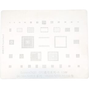 CPU Reballing Stencil Stainless Steel Rework Net Fast Speed Accurate Positioning Mobile Phone Repair - S6 S6+ Note 5
