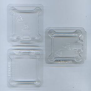 10x Computer CPU Packaging Clamshell Container for for LGA1366