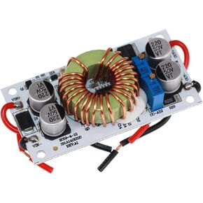 250W DC-DC Module, 10-40V to 10-50V, 6A Adjustable Boost Power Module, Constant Voltage and Current Converter