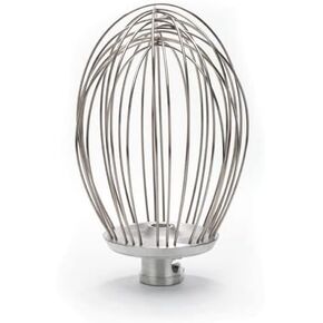 Commercial Stainless Steel Wire Whip for 20 Quart Mixing Bowls, Fits Select Hobart Mixers