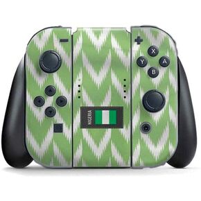 Skinit Skinit Gaming Gaming Skin متوافق مع Nintendo Switch (2017-2021) وحدة تحكم Joy-Con-تصميم مصر كرة القدم