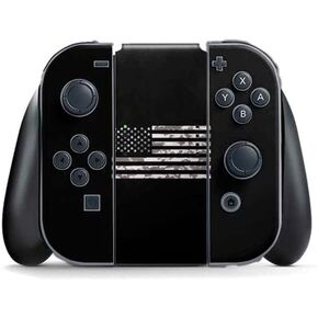 Skinit Skinit Gaming Gaming Skiner مع Nintendo Switch (2017-2021) وحدة تحكم Joy-Con-تصميم عسكري قوي