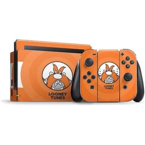 Skinit Decal Gaming Skin Compatible with Nintendo Switch Bundle - Officially Licensed Looney Tunes Yosemite Sam Full Design