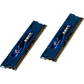 G-Skill Ares F3-2400C11D-8GAB 8 GB (4 GB x 2) DDR3-2400 Non-ECC Memory Modules with Low Profile Heat Spreader - Blue