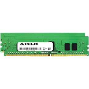 A-Tech 64GB Kit (2 x 32GB) for Dell Precision 7820 - DDR4 PC4-21300 2666Mhz ECC Registered RDIMM 2Rx4 - Server Memory Ram Equivalent to OEM SNPTN78YC/32G (AT316760SRV-X2R3)