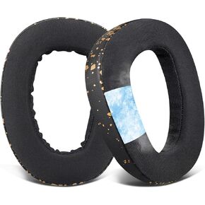 SOULWIT Cooling-Gel Earpads Replacement for Sennheiser GSP500, GSP550, GSP600, GSP 670 Gaming Headset, Ear Pads Cushions for EPOS H6 Pro, GSP601, GSP602 Headphones - Black