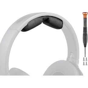 SOULWIT Headband Cover for Skullcandy Hesh 3/ANC/Evo Headphones, Replacement Headstrap Pad Repair Part - Black