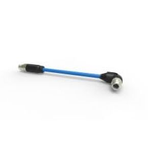 TE Connectivity/AMP العلامة التجارية ، 2-2322422-0 ، M12 D-M-4 CAB ASS. (PLG-PLG) 10.5M CAT5E
