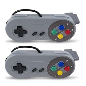 2025 New Pair of USB Controller Gaming Joystick Gamepad Controller for Nintendo SNES Game pad for Windows PC For MAC Computer Control Joystick
