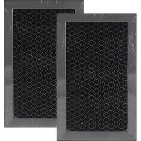 Air Filter Factory Replacement For Samsung DE63-30016H Charcoal Carbon Microwave Filters 2-Pack