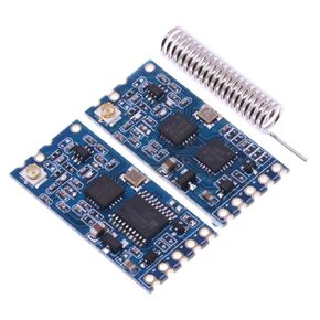 1pcs 433Mhz HC-12 SI4463 Wirelest Serial Port Module 1000m Replace Bluetuth New 2025 for Arrival High Reliable Electronic Component, Precision, Stable Performance