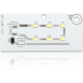 Microwave Light Board Replacement for Frigidaire IKEA Electrolux Microwave Replace 5304499540 5304509445 5304517872 123462-A0 4920115 AP6809088 PS12585761 EAP12585761 Microwave Light Bulb