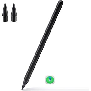 Findmy Stylus Pen for Apple iPad Pencil, USB-C Fast Charge for iPad Pen with Shortcuts/Tilt Sensitivity, Work 2018-2025 iPad 6/7/8/9/10/A16 & Air 3/4/5/M2, Mini 5/6/7 & Pro 11"/12.9"/M4, White