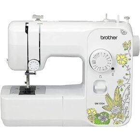 Brother SM1704 17-Stitch Lightweight Sewing Machine (White)