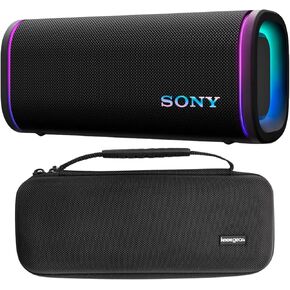 Sony Ult Field 5 Series Wireless Portable Speaker (Black) Bundle with Hardshell Protection Case