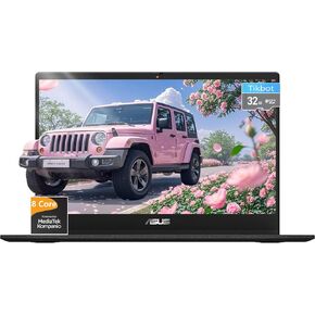 ASUS-Chromebook Laptop-Google Chrome - 8Core MediaTek Kompanio 520-14 inch FHD Display - USB C - Wi-Fi 6 - Long Battery Life - Student - 2024 (4GB RAM | 96GB Storage)