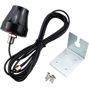 5dBi Waterproof WiFi Antenna 2.4GHz 5.8GHz Outdoor Omnidirectional Antenna Wall Mount MIMO RP-SMA Antenna for WiFi Router Hotspot Security IP Camera WiFi Adapter Video Surveillance Monitor Antenna