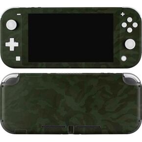 Skinit Decal Gaming Skin Compatible with Nintendo Switch Lite - Military Green Shadow Camo Design