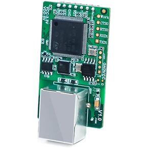 (Price for 2 Pcs) UART to Ethernet TCP/IP Module Two*TTL to Ethernet Module New Cortex-M7 Solution Serial Dual USR-TCP232-E2