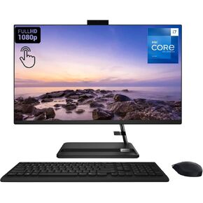 Lenovo IdeaCentre 3i All-in-One Business Desktop, 27" FHD Touchscreen, Intel Core i7-13620H, 32GB RAM, 1TB SSD, Webcam, HDMI, Wi-Fi 6, Wireless Mouse & KB, Windows 11 Pro (Renewed)