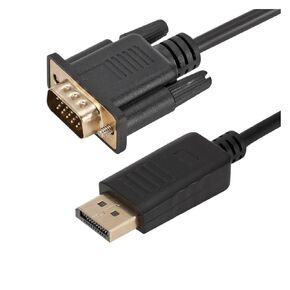 Grwibeou 1.8M DisplayPort DP to Cable Male to Male Display Port Connection Adapter 1080P for HDTV PC Projector