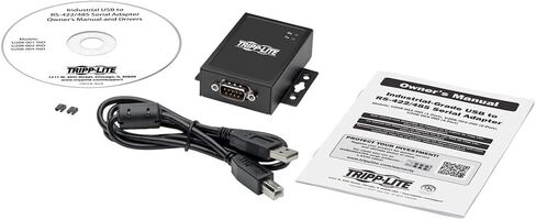 Tripp Lite 1-Port USB إلى محول المحول التسلسلي ، RS-422/RS-485 USB إلى DB9 ، شرائح FTDI المدمجة (U208-001-IND) in Kuwait